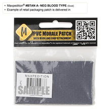Load image into Gallery viewer, A- Blood Type Morale Patch