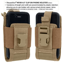 Load image into Gallery viewer, 4.5&quot; Clip-On Phone Holster (CLOSEOUT. FINAL SALE.)
