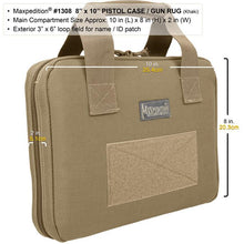Load image into Gallery viewer, 8&quot; x 10&quot; Pistol Case/Gun Rug
