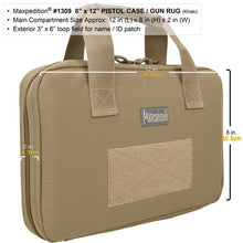 Load image into Gallery viewer, 8&quot; x 12&quot; Padded Pistol Case/Gun Rug
