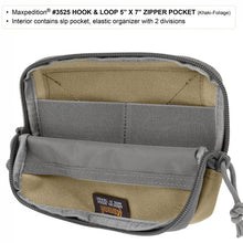 Load image into Gallery viewer, Hook &amp; Loop 5&quot; x 7&quot; Zipper Pocket
