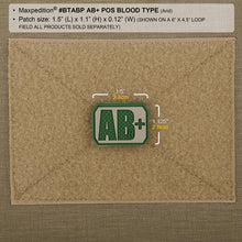Load image into Gallery viewer, AB+ Blood Type Morale Patch

