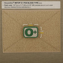 Load image into Gallery viewer, O+ Blood Type Morale Patch
