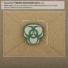 Load image into Gallery viewer, Biohazard Skull Morale Patch

